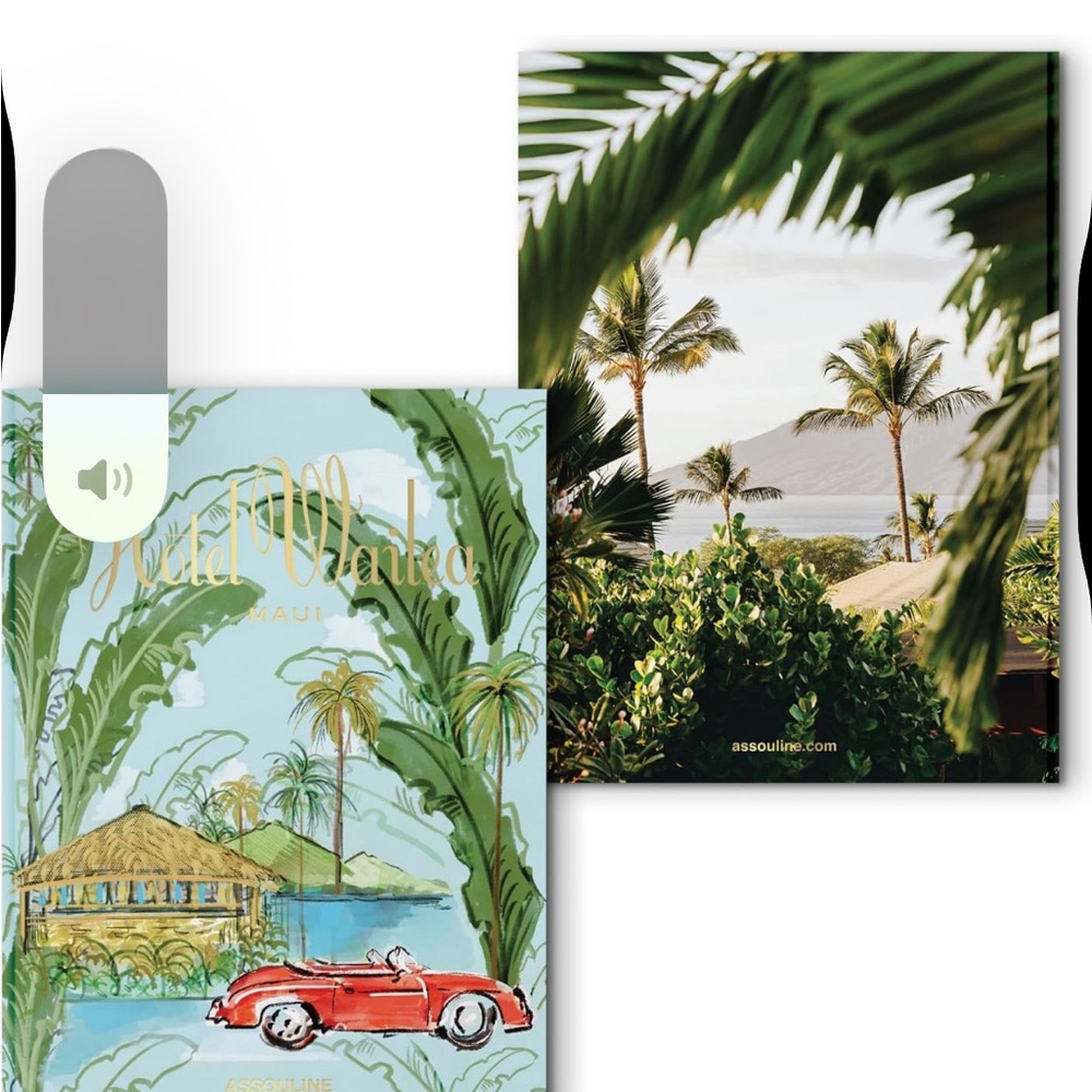 Special edition Hotel Wailea Assouline Maui coffee table book